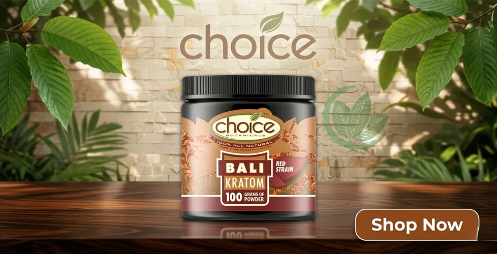 Choice Botanicals Red Bali Kratom Powder