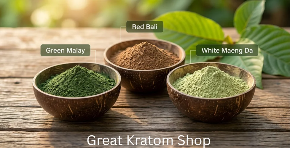 Compare Popular Kratom Strains