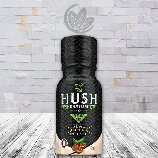 Hush Ultra Coffee Infused Full Spectrum Kratom Extract Shot