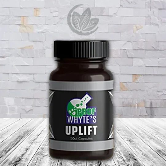 Prof Whyte's Kratom Capsules Uplift 50ct Jar