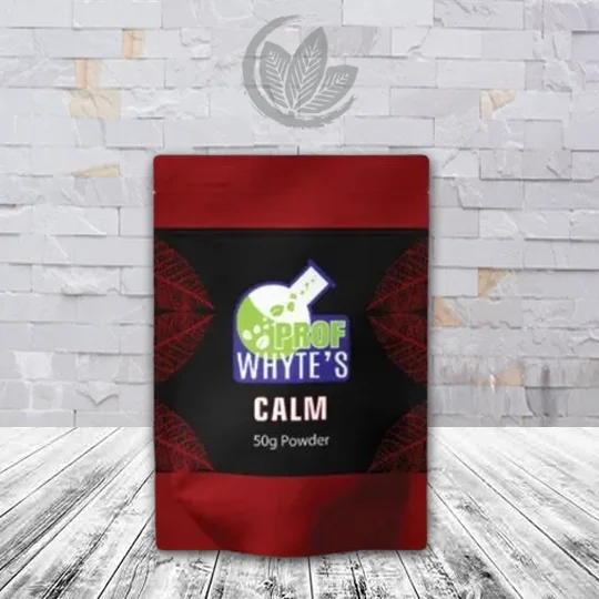 Prof Whytes Kratom Powder Calm 50g Bag
