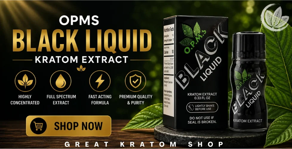 OPMS Black Liquid Kratom