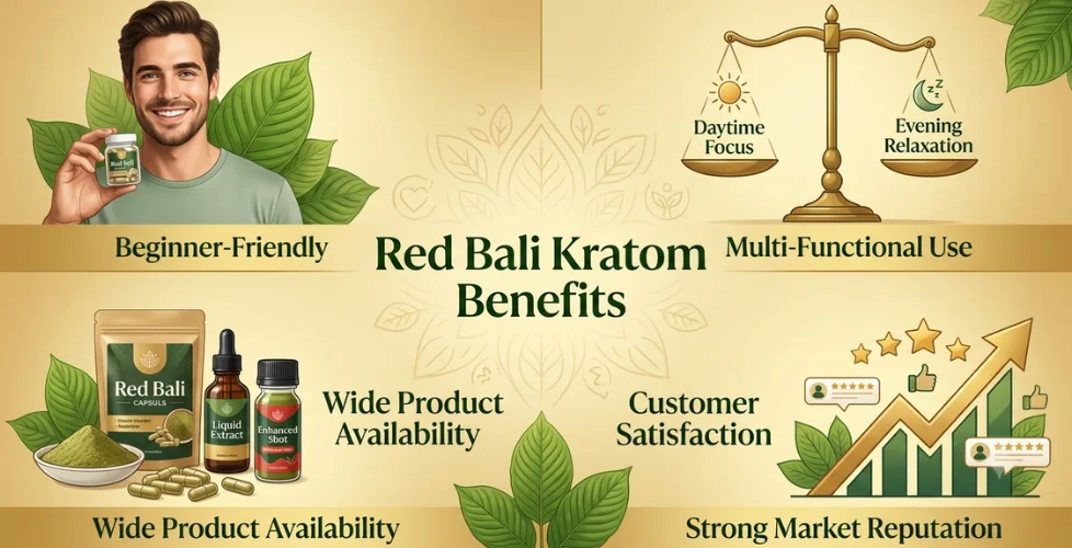 Red Bali Kratom Benefits