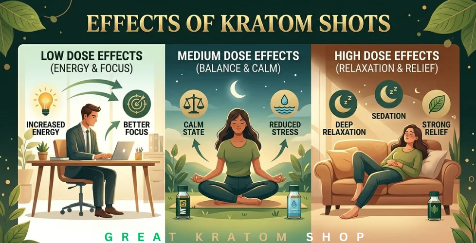 Effects of Kratom Shots