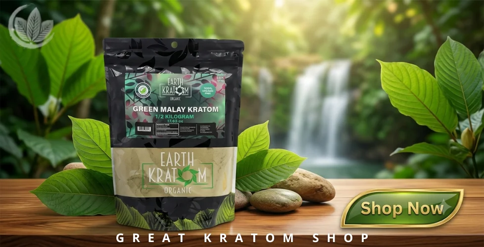 Earth Kratom Green Malay Powder