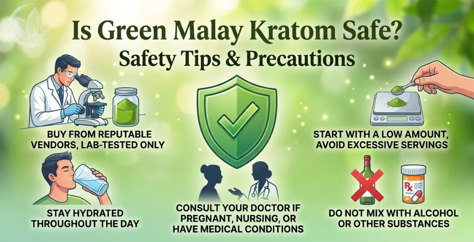 Green Malay Kratom Safety Tips