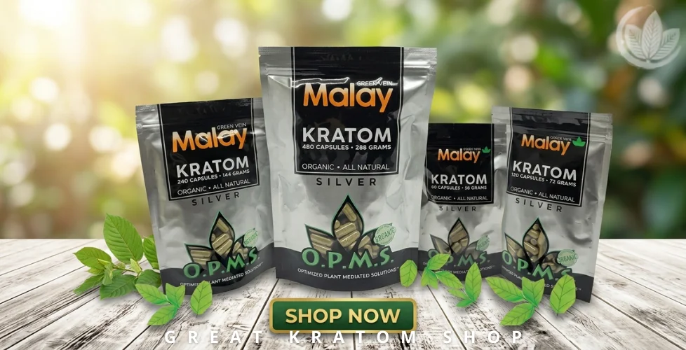OPMS Silver Green Vein Malay Capsules