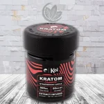 Koi Kratom Extract Infused Gummies 10ct Jar Strawberry Apple
