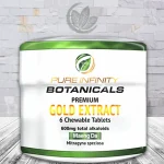 Pure Infinity Botanicals 45% Gold Extract Kratom Tablets 6ct