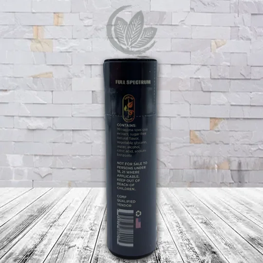 Honeyroot Full Spectrum 24K Blackout Kratom Shot 150mg Ingredients List