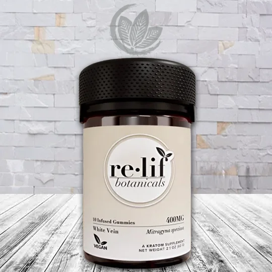 Re-Lif Botanicals Kratom Extract Gummies 10ct - Image 3