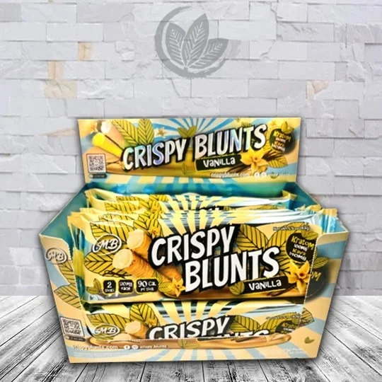 Crispy Blunts Kratom + Kava Extract Edibles 240mg Full Case