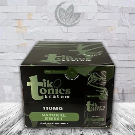 TikTonics Kratom Extract Shot 10ml | Natural Sweet