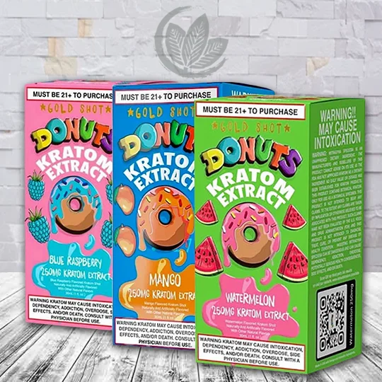 Donuts Liquid Kratom Extract Gold Shot 30ml