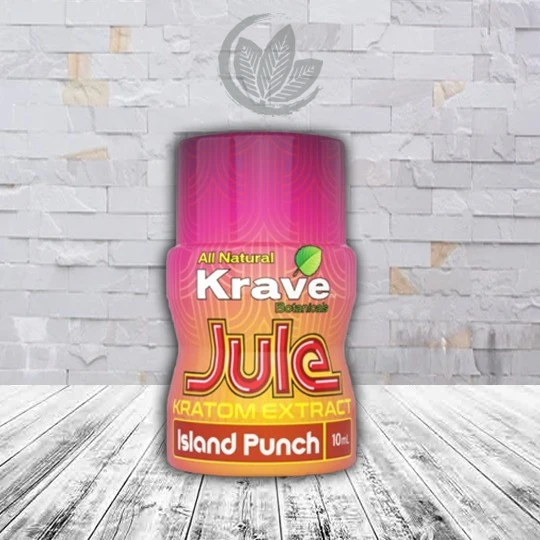 Krave Botanicals Jule Kratom Extract Shot 10ml Island Punch