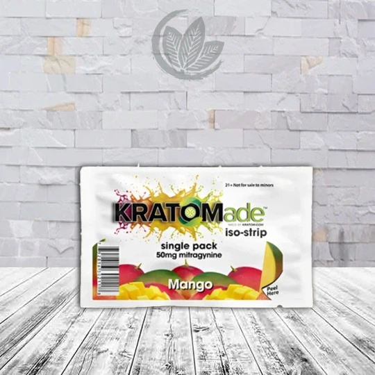Kratomade Kratom Extract Iso-Strip 50mg Mango