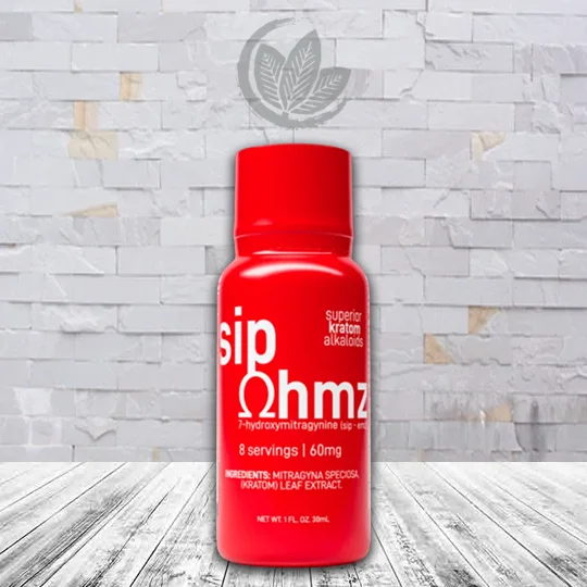 Sip Ohmzby Exodus Single Bottle Red 7-OH Single Bottle