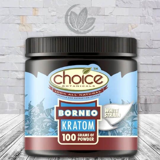 Choice Botanicals White Borneo Kratom Powder