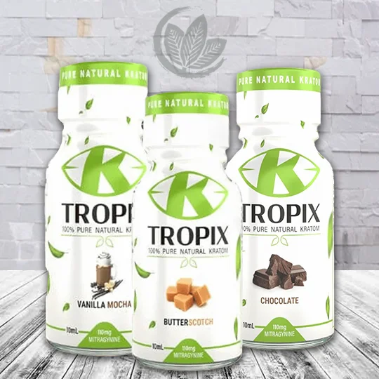 K-Tropix Pure Series Liquid Kratom Extract Shot 10ml
