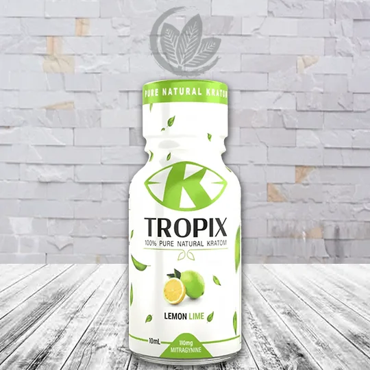 K-Tropix Pure Series Liquid Kratom Extract Shot 10ml - Image 4