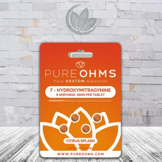Pure Ohms 7-Hydroxymitragynine Tablets 4ct - Image 3