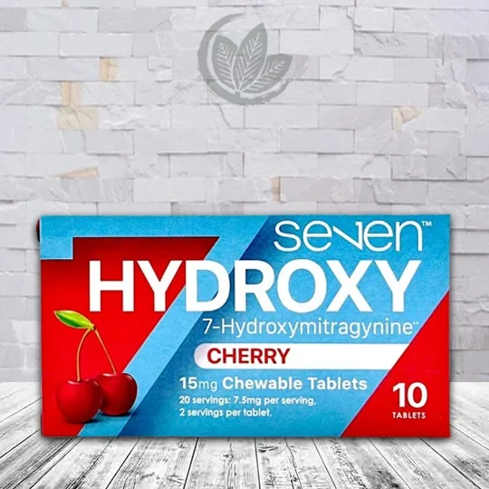 Se7en 7-OH Kratom Extract Tablets - Cherry 10ct Single Blister Pack