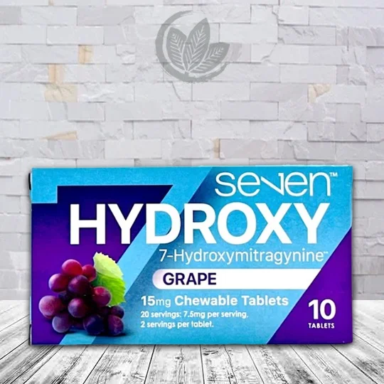 Se7en 7-OH Kratom Extract Tablets - Grape 10ct Single Blister Pack