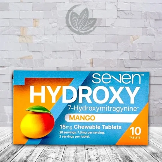 Se7en 7-OH Kratom Extract Tablets - Mango 10ct Single Blister Pack