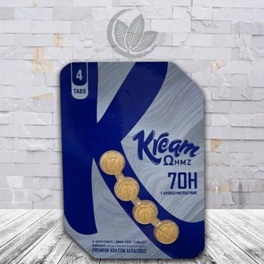 Kream 7OH Hydroxy Extract Tablets 4ct