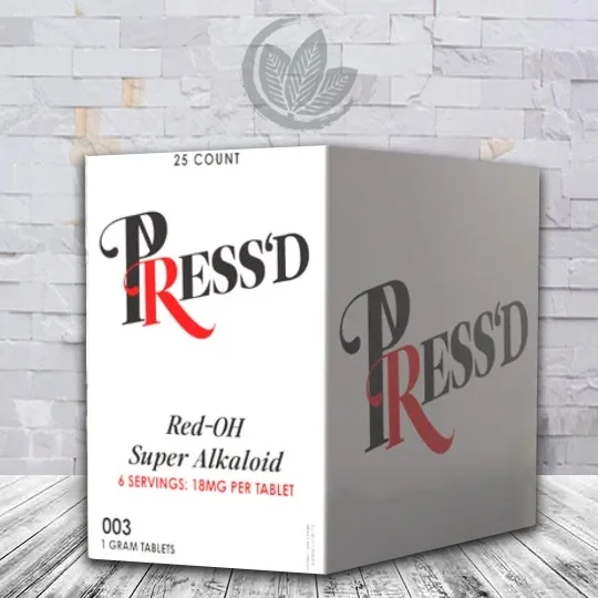 PressD-Kratom-Red-OH-5X-7-OH-Tablets-3ct-18mg Full case