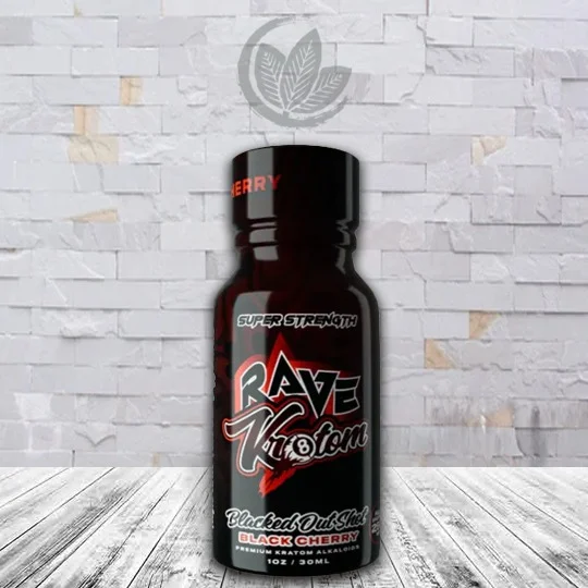 Rave Kratom Super Strength Blacked Out Shot 250mg (3)