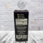 Rave Kratom Super Strength Blacked Out Shot 250mg Single Bottle Black Berry 30ml Supplement Facts