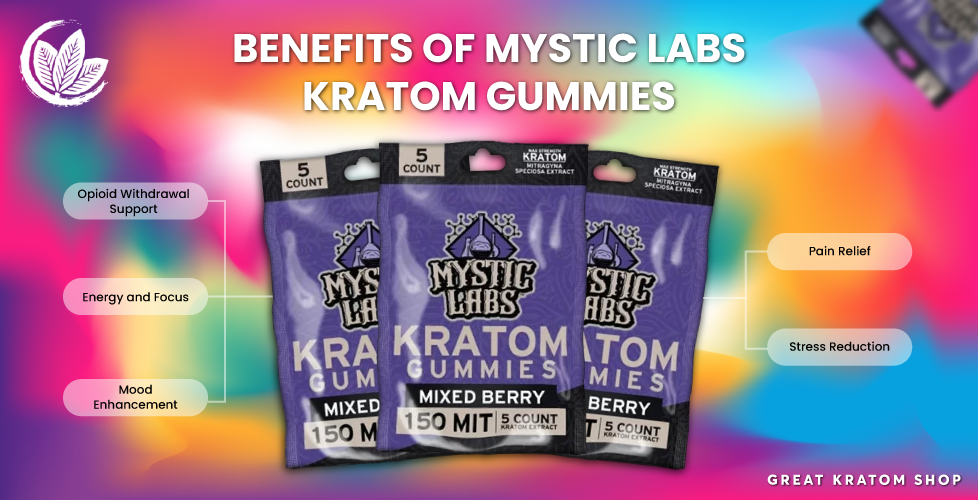 The Ultimate Guide to Mystic Labs Kratom Gummies: Potency, Flavor, and Benefits