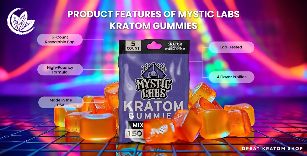 The Ultimate Guide to Mystic Labs Kratom Gummies: Potency, Flavor, and Benefits