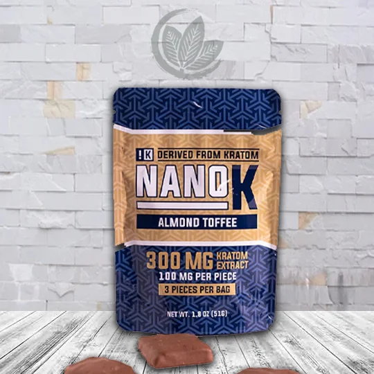Nano K Kratom Extract Almond Toffee