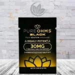 Pure Ohms Black 7-Hydroxymitragynine Extract Tablets 30mg