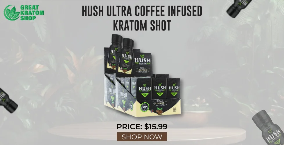 Hush Ultra Coffee Infused Kratom Shot