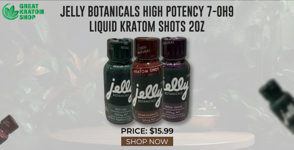 Jelly Botanicals High Potency 7-OH9 Liquid Kratom Shots