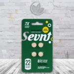 Sevn Pure 7-Hydroxy + Pseudo Extract Tablets 4ct Unflavored Green Giants