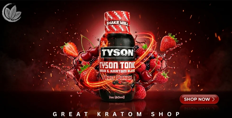 Tyson 2.0 Tyson Tonic Kava + Kratom Blend Shot 2oz
