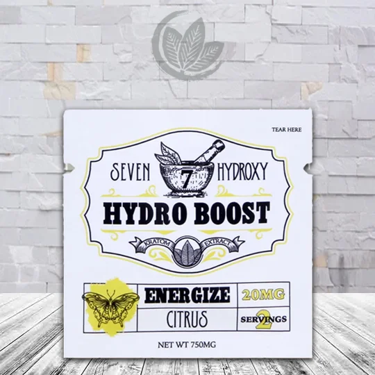 Hydro Boost 7-Hydroxy Kratom Extract Tablets 20mg Citrus (Energize Blend)