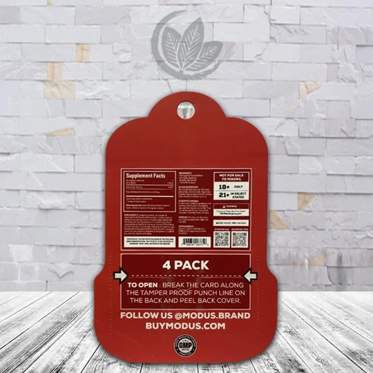 Modus Advanced Kratom Alkaloids Pseudoindoxyl Extract Tablets 4ct