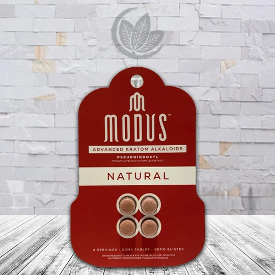 Modus Advanced Kratom Alkaloids Pseudoindoxyl Extract Tablets 4ct