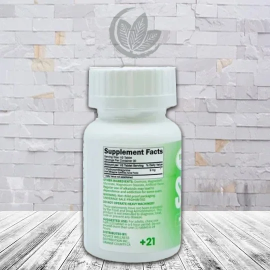 STACK’D Pure 7-Hydroxymitragynine Tablets 15ct - Image 5