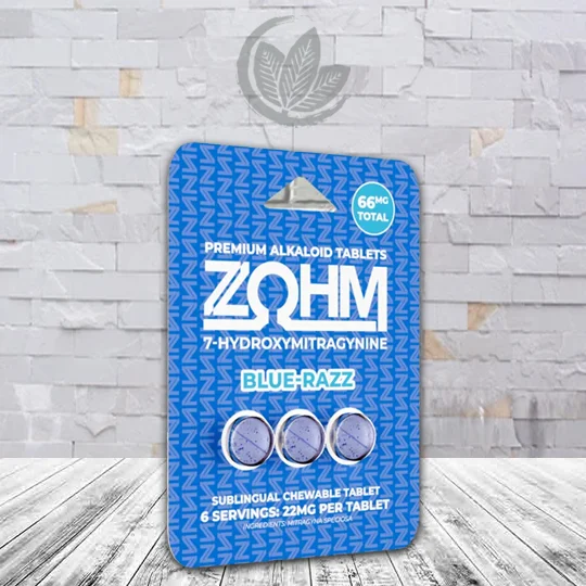 Zohm 7-Hydroxymitragynine Extract Tablets 3ct flavor Tangerine Dream