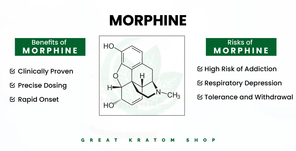 Benefits and risks of Morphine