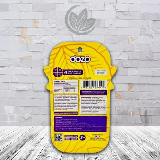 Dozo PERKS Extra Strength 7-OH Extract Tablets 4ct - Image 6
