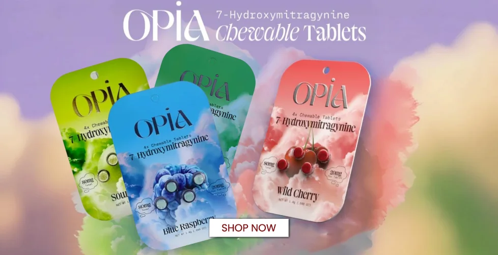 OPiA 7-Hydroxymitragynine Chewable Tablets 4ct