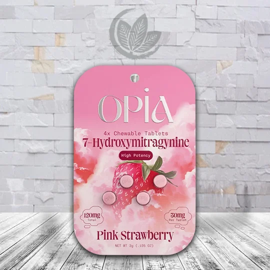 OPiA 7-Hydroxymitragynine High Potency Chewable Tablets 4ct - Image 3