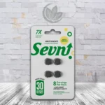 Sevn 7-Hydroxy + Pseudo 4ct Tablets Blister Pack - White Knights -- 4ct Single Blister Pack